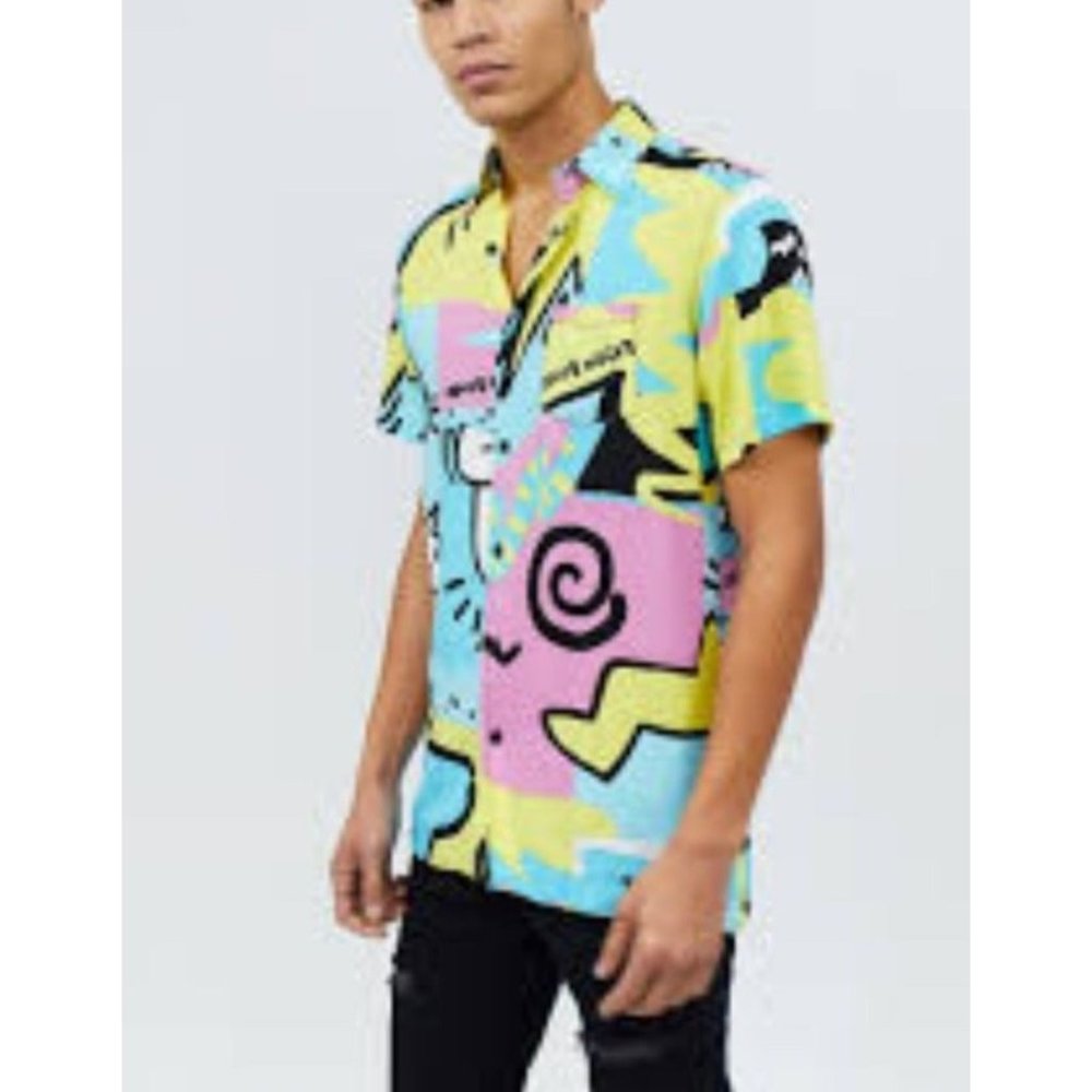 REASON Button up shirt, Medium